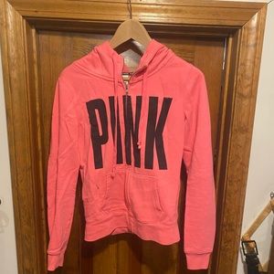 Women’s Victoria’s Secret Pink zip up hoodie